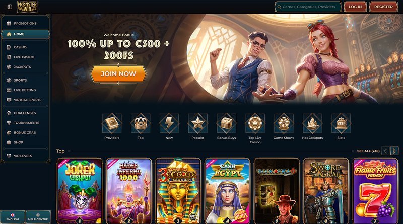Monsterwin online casino in Germany Monsterwin online casino in Germany
